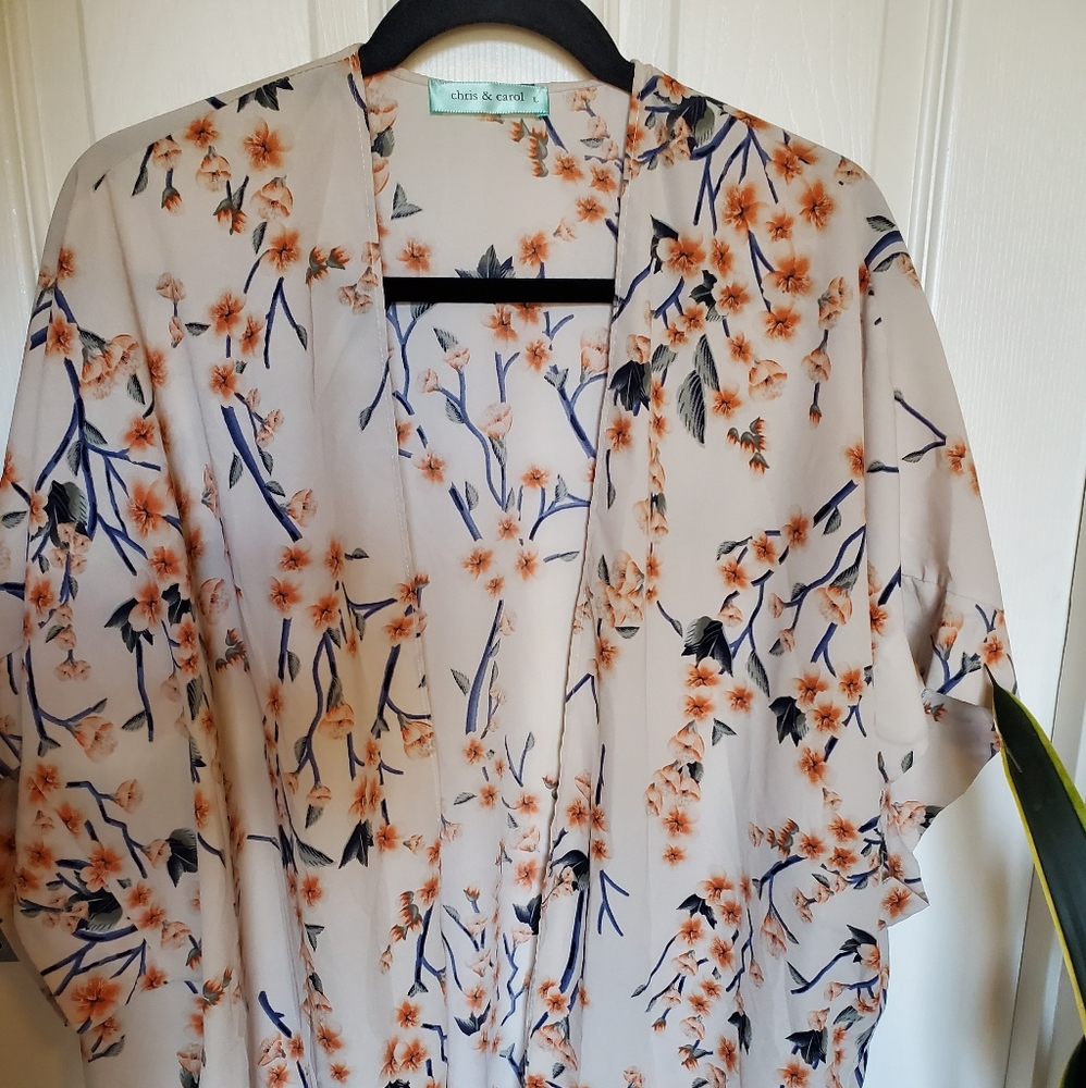 Floral kimono